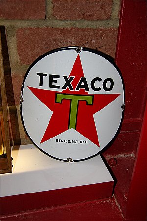TEXACO PUMP PLATE - click to enlarge
