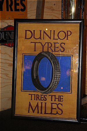 DUNLOP TYRES PAINTING. - click to enlarge
