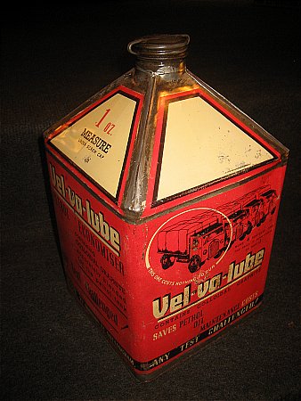 VEL-VA-LUBE GALLON CAN - click to enlarge