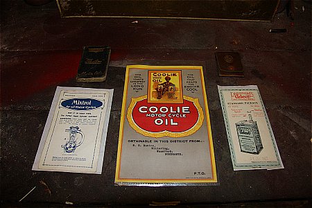 COOLIE MOTOR CYCLE OIL - click to enlarge