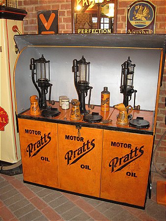 PRATTS TRIPLE OIL CABINET - click to enlarge