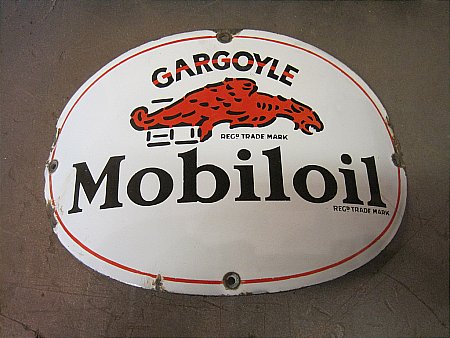 MOBIL CURVED PUMP PLATE - click to enlarge