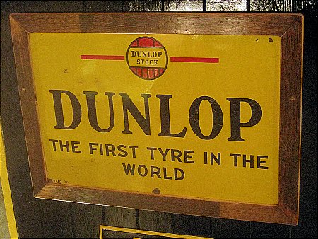 DUNLOP "FIRST TYRE IN THE WORLD". - click to enlarge