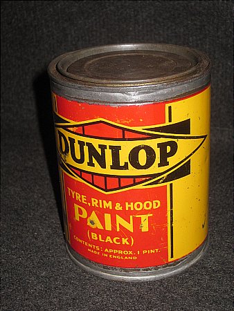 DUNLOP TYRE PAINT - click to enlarge