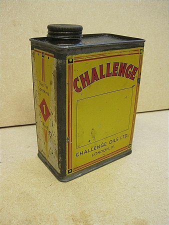 CHALLENGE PINT OIL CAN - click to enlarge