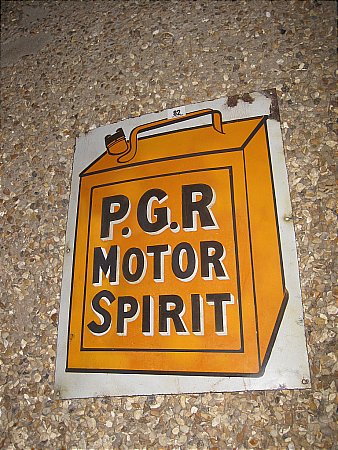 P.G.R.MOTOR SPIRIT - click to enlarge