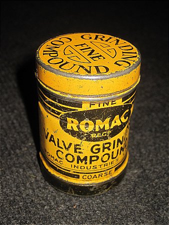 ROMAC VALVE COMPOUND - click to enlarge