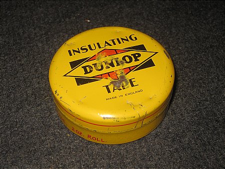 DUNLOP INSULATING TAPE - click to enlarge