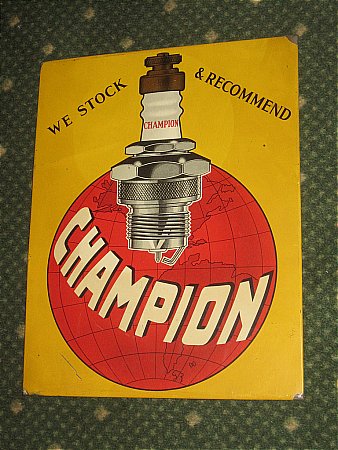 CHAMPION SPARK PLUGS - click to enlarge