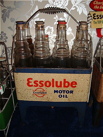 Esso motor oil bottle carrier - click to enlarge