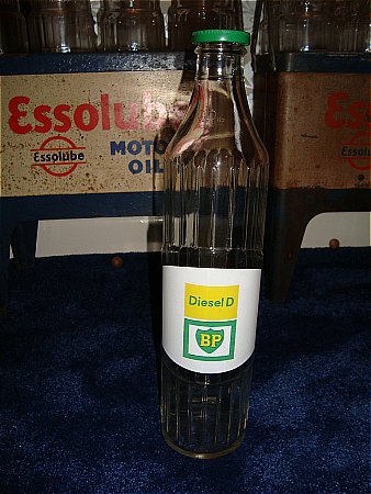 BP diesel motor oil bottle - click to enlarge