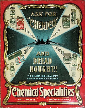 CHEMICO SPECIALITIES SIGN - click to enlarge
