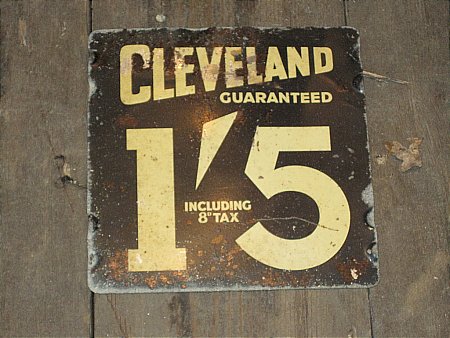 CLEVELAND PRICE SIGN - click to enlarge