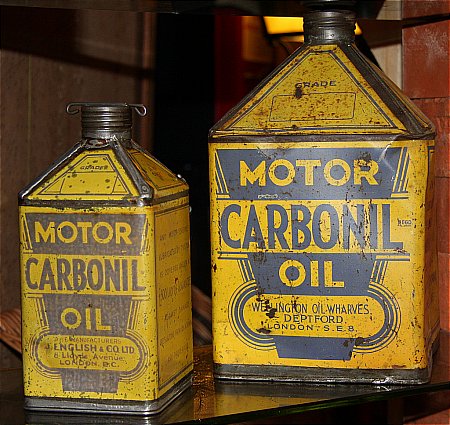 CARBONIL QUART OIL CAN. - click to enlarge