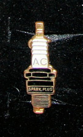 Enamel Badge. A.C. SPARK PLUG - click to enlarge
