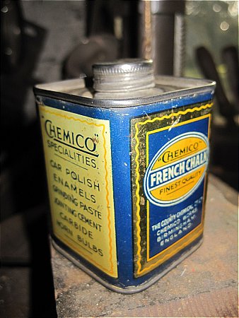 CHEMICO FRENCH CHALK. - click to enlarge