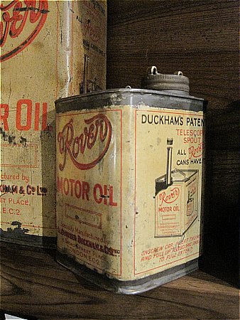 ROVER MOTOR OIL by DUCKHAMS - click to enlarge