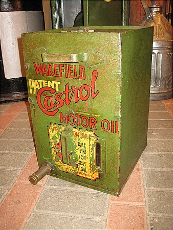 CASTROL BULK OIL CABINET - click to enlarge