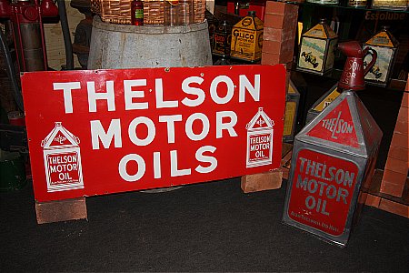 THELSON OILS PICTORIAL SIGN - click to enlarge