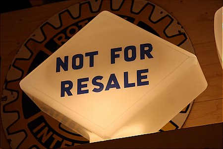 NATIONAL BENZOLE "NOT FOR RESALE" - click to enlarge