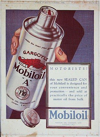 MOBIL "A" ADVERT. - click to enlarge