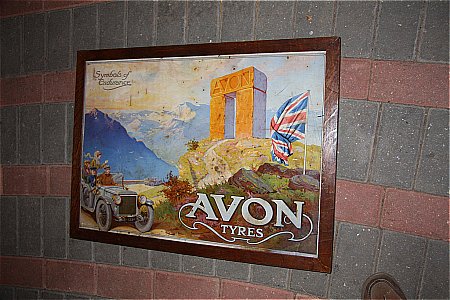AVON TYRES POSTER - click to enlarge