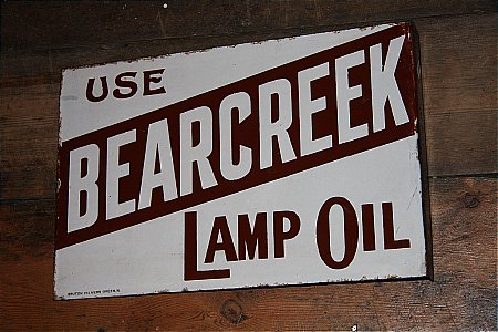 BEARCREEK LAMP OIL - click to enlarge
