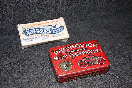 PATCHQUICK MOTORCYCLE REPAIR SET. - click to enlarge