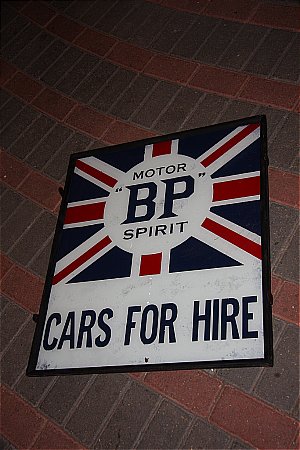 B.P. CARS FOR HIRE. - click to enlarge