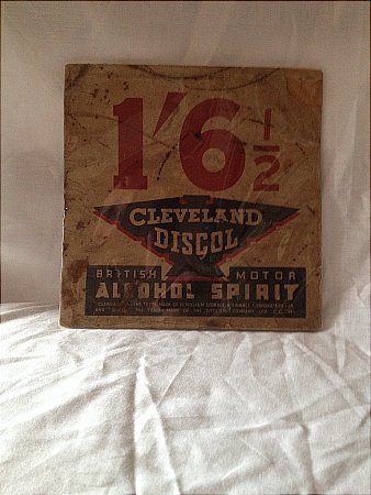 Cleveland Discol price sign insert - click to enlarge
