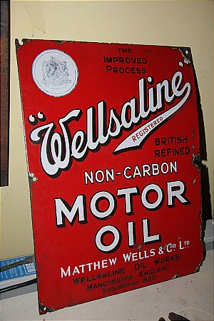WELLSALINE MOTOR OIL - click to enlarge