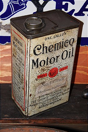 CHEMICO MOTOR OIL - click to enlarge