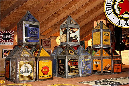 5 GALLON OIL CAN STACK! - click to enlarge