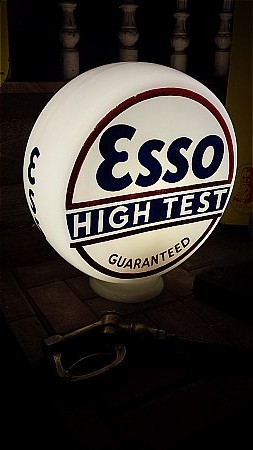 ESSO HIGH TEST LARGE GLOBE - click to enlarge