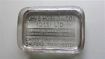 MORRIS & SONS PAPERWEIGHT - click to enlarge