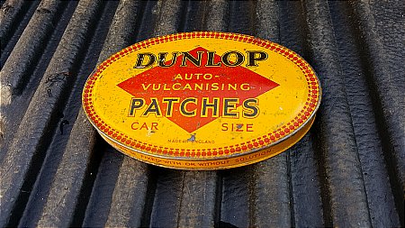DUNLOP CAR PATCHES - click to enlarge