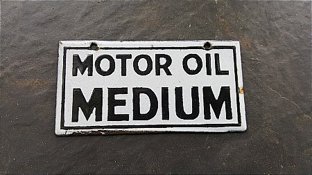 MOTOR OIL BOTTLE RACK SIGN - click to enlarge