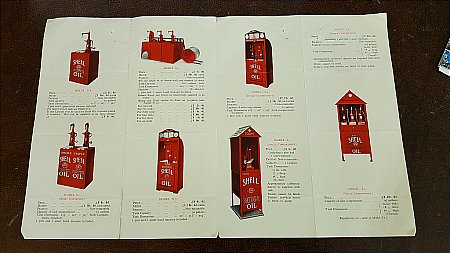 SHELL OIL CABINETS BROCHURE - click to enlarge