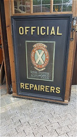 SCOTTISH AUTOMOBILE CLUB (OFFICIAL REPAIRERS) - click to enlarge
