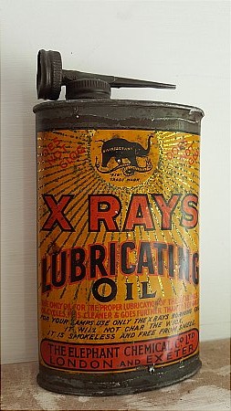 X RAYS LUBRICATING OIL - click to enlarge