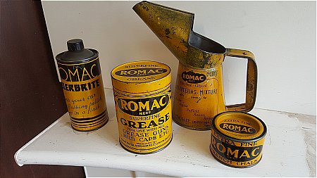 ROMAC TINS - click to enlarge