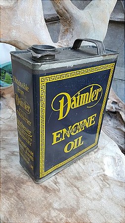 DAIMLER ENGINE OIL GALLON CAN. - click to enlarge