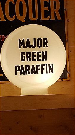 MAJOR'S GREEN PARAFFIN - click to enlarge