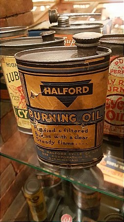 HALFORD'S BURNING OIL - click to enlarge
