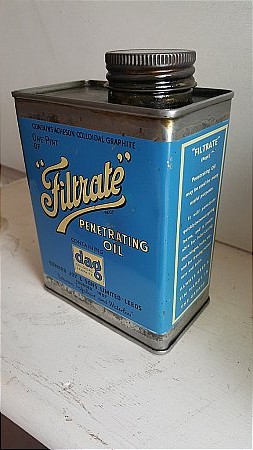 FILTRATE PENETRATING OIL - click to enlarge