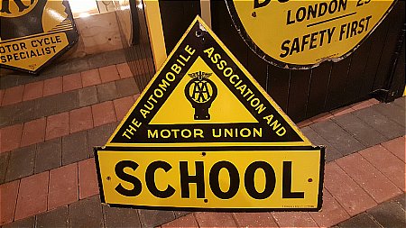A.A. SCHOOL SIGN. - click to enlarge