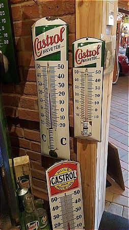 CASTROL (Small) THERMOMETER - click to enlarge