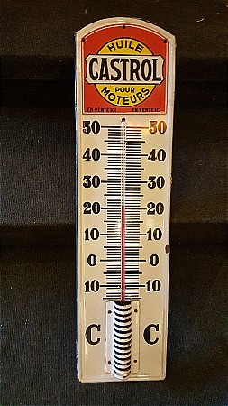 CASTROL FRENCH THERMOMETER - click to enlarge