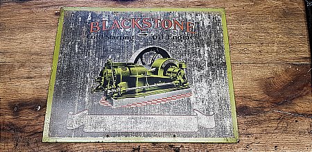 BLACKSTONE ENGINE SIGN - click to enlarge