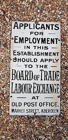 BOARD OF TRADE SIGN - click to enlarge